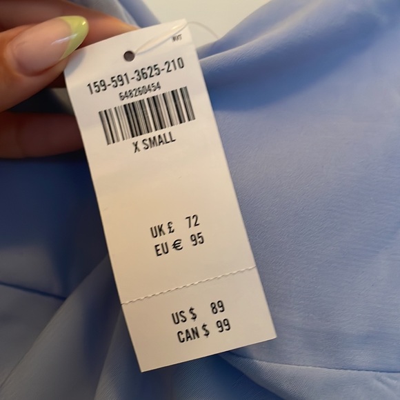 Baby Blue Abercrombie Dress in size XS - Picture 2 of 2